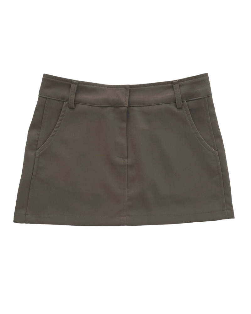 as&quot;on Classic low skirt (Brown) / LIMITED QUANTITY