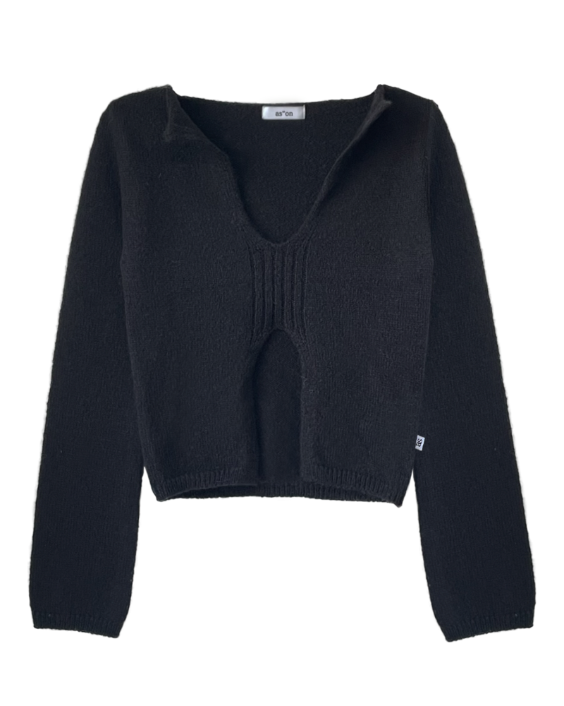 as”on Marylebone knit (Black)