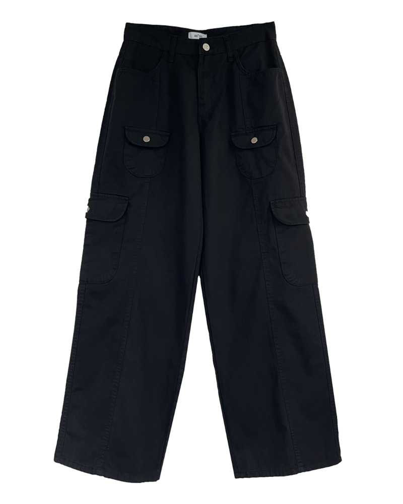 as”on Ditto cargo pants (Black) / LIMITED QUANTITY