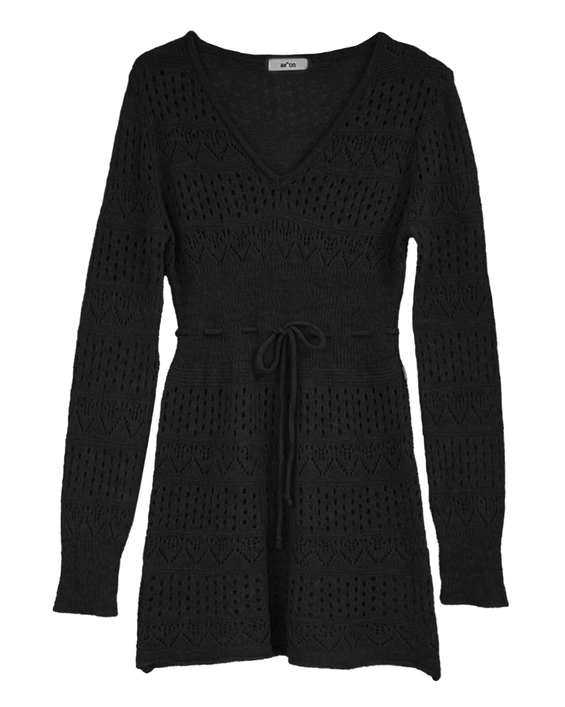 as&quot;on Hailey knit dress (Black) / Limited Quantity