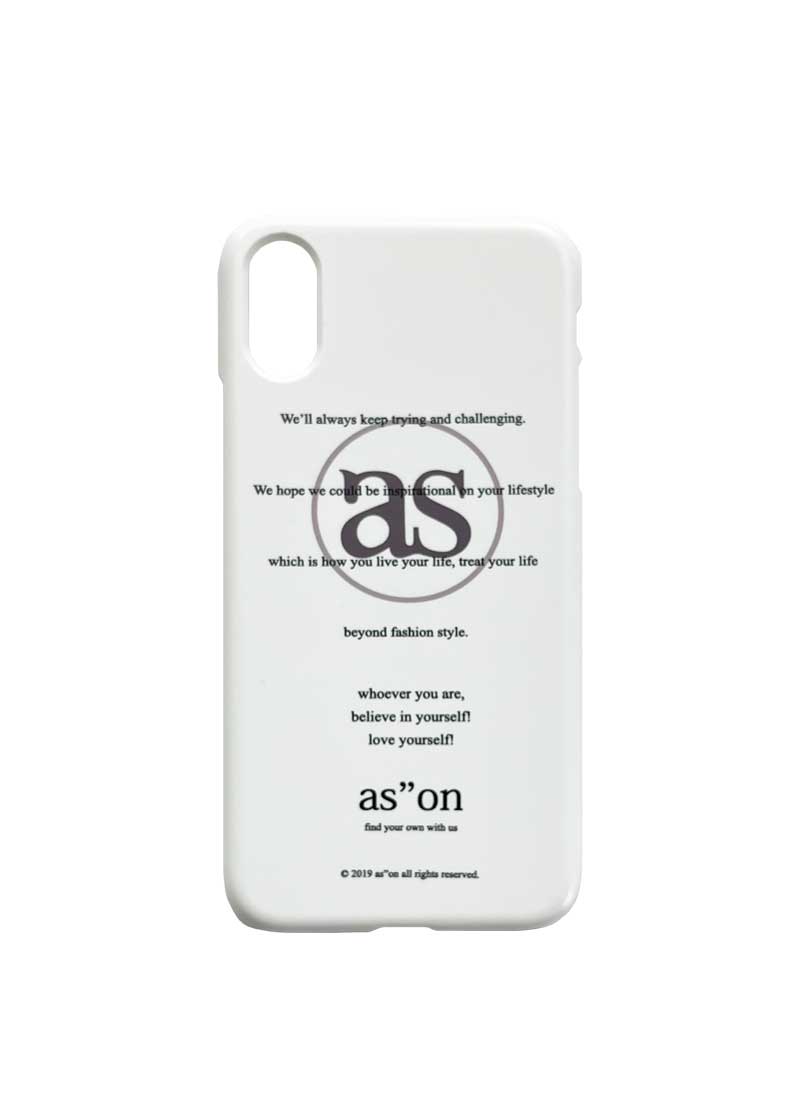 ABOUT PHONE CASE / WHITE