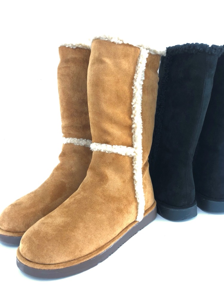 Fluffy ugg boots