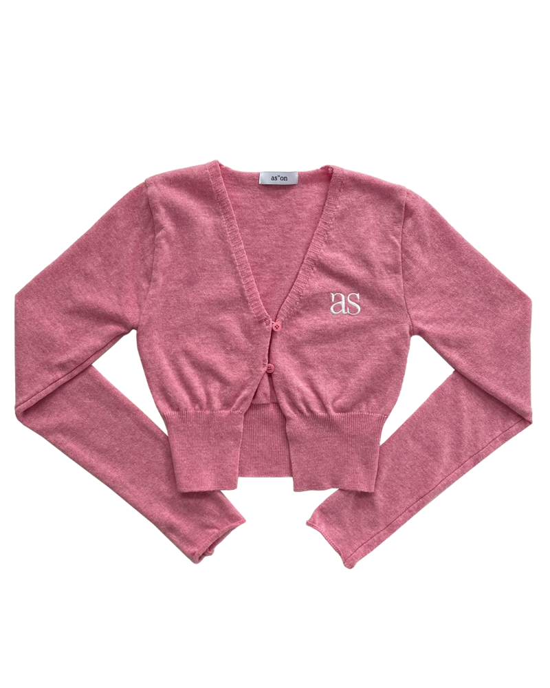 as&quot;on Bowie cardigan (Pink) / Limited Quantity
