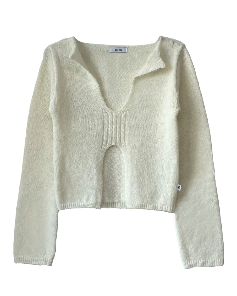 as”on Marylebone knit (Ivory) / Limited Quantity